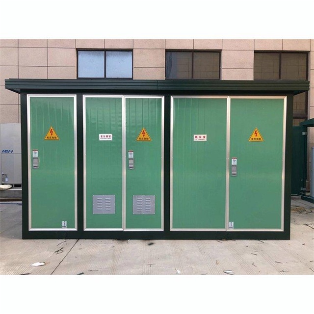 吕梁1600KVA欧式箱式变压器